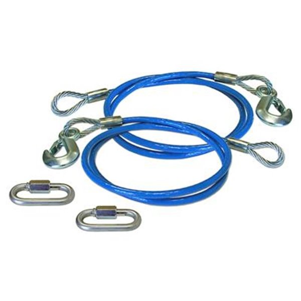 Geared2Golf 645 64 In. Trailer Safety Cable, 1 Pair GE1665206